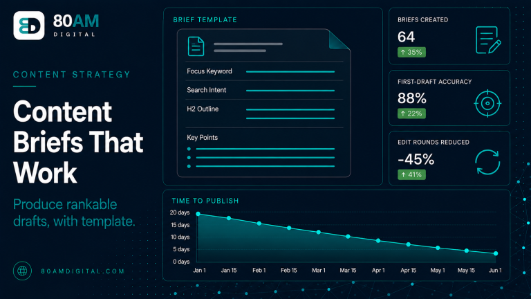 Content Briefs That Produce Rankable Drafts