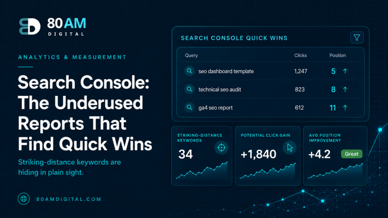 Search Console: The Underused Reports That Find Quick Wins