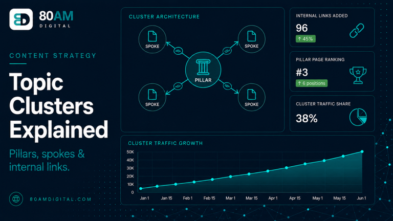 Topic Clusters Explained: Pillars, Spokes and Internal Links